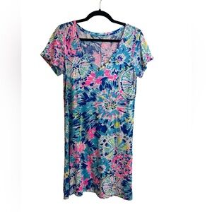 Lilly Pulitzer “Dive In” V neck dress